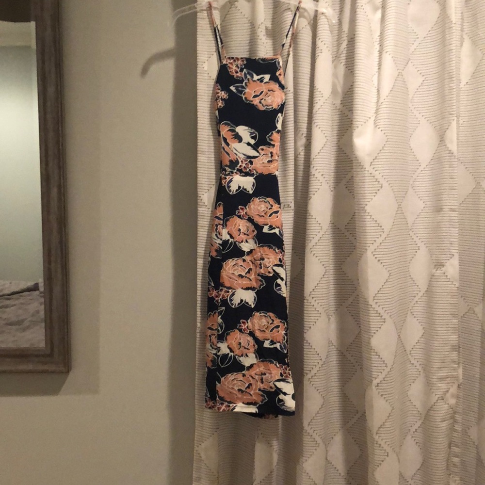 Floral midi dress